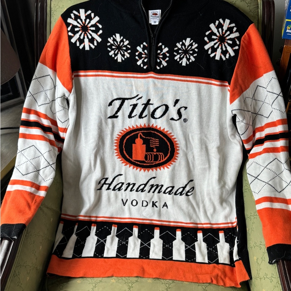 Tito’s Vodka Christmas Sweater